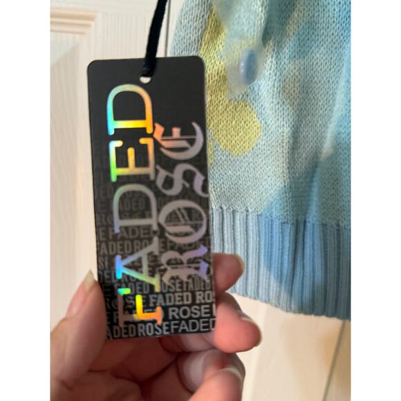 NWT Faded Rose Rue 21 Sweater Vest with Flowers Juniors XL - Picture 5 of 6